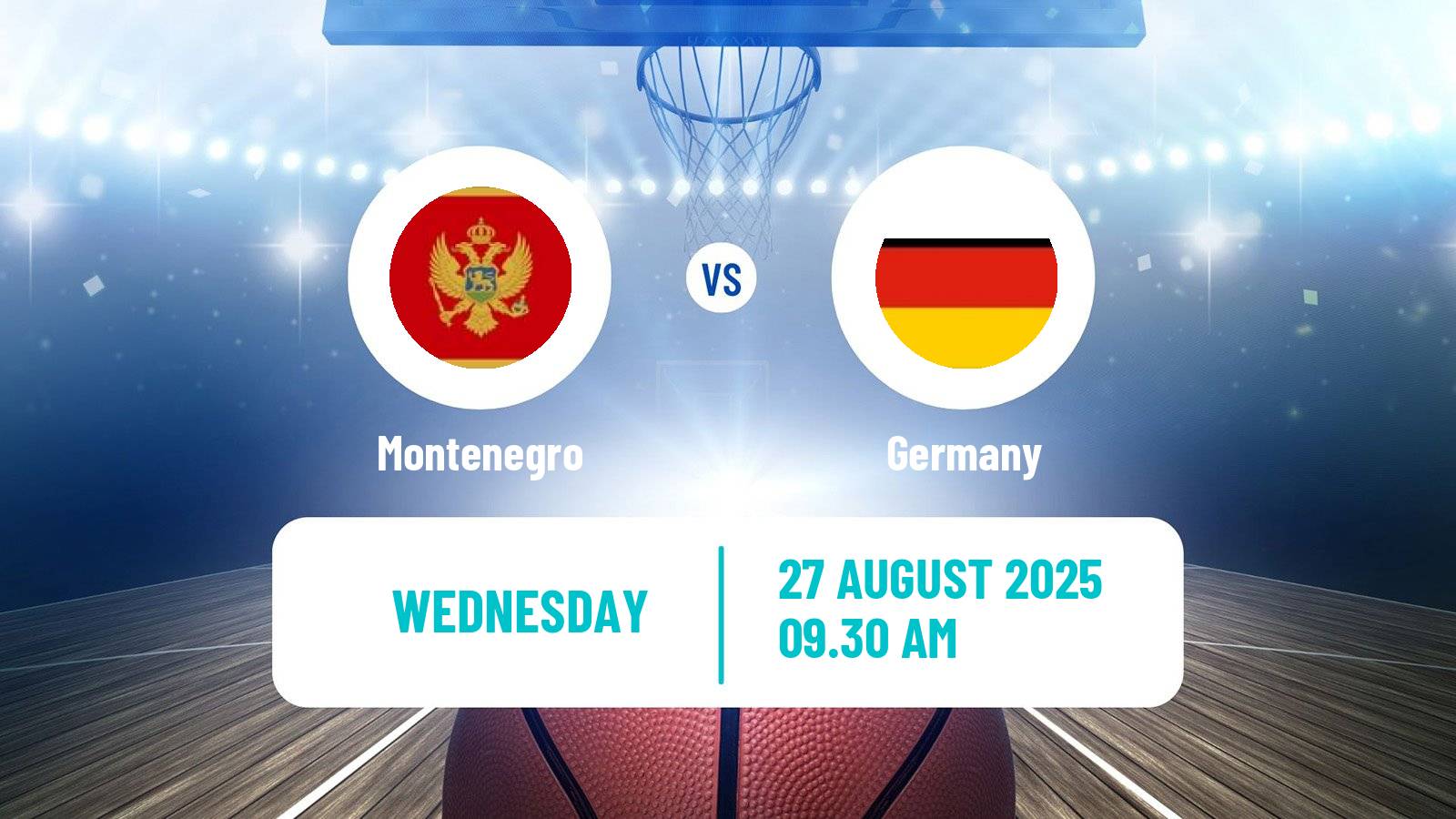 Basketball EuroBasket Montenegro - Germany