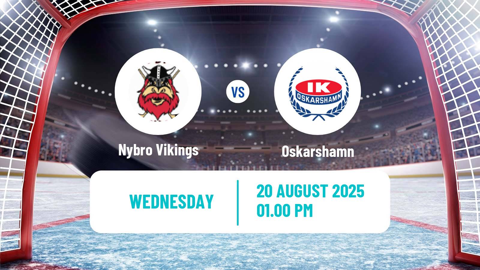 Hockey Club Friendly Ice Hockey Nybro Vikings - Oskarshamn