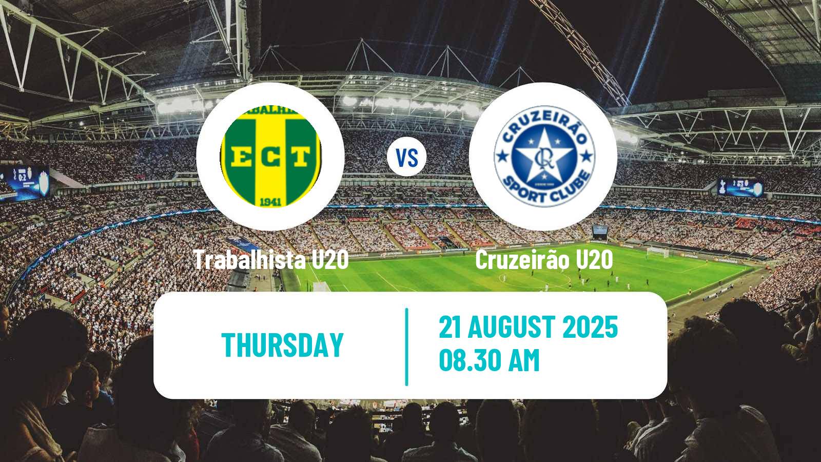 Soccer Brazilian Paraense U20 Trabalhista U20 - Cruzeirão U20