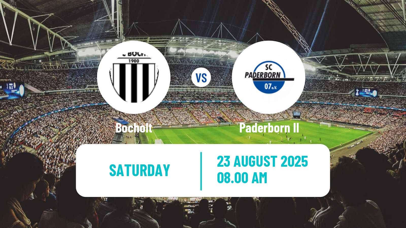 Soccer German Regionalliga West Bocholt - Paderborn II
