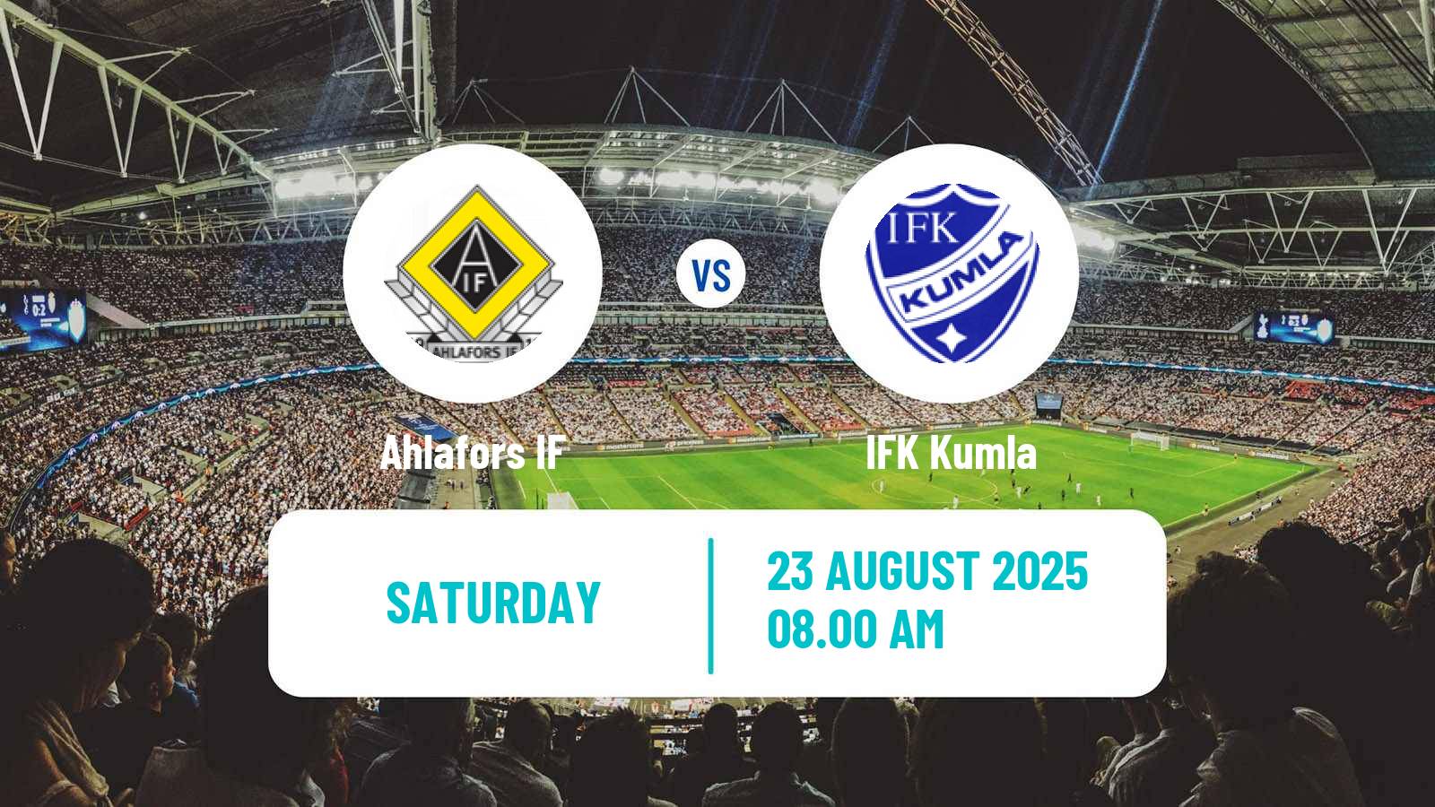Soccer Swedish Division 2 - Norra Götaland Ahlafors - Kumla