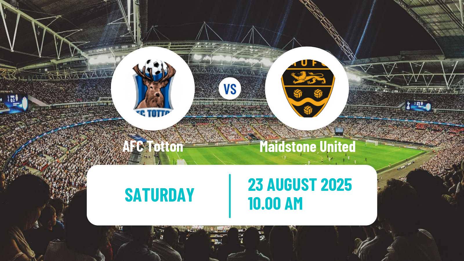 Soccer English National League South Totton - Maidstone United