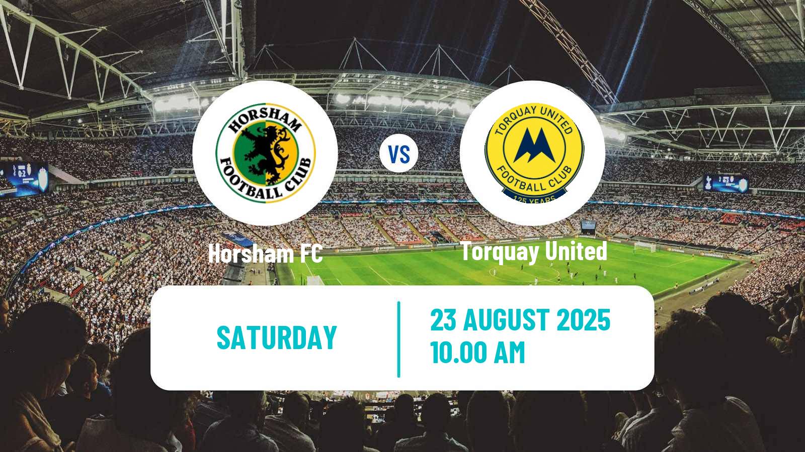 Soccer English National League South Horsham - Torquay United