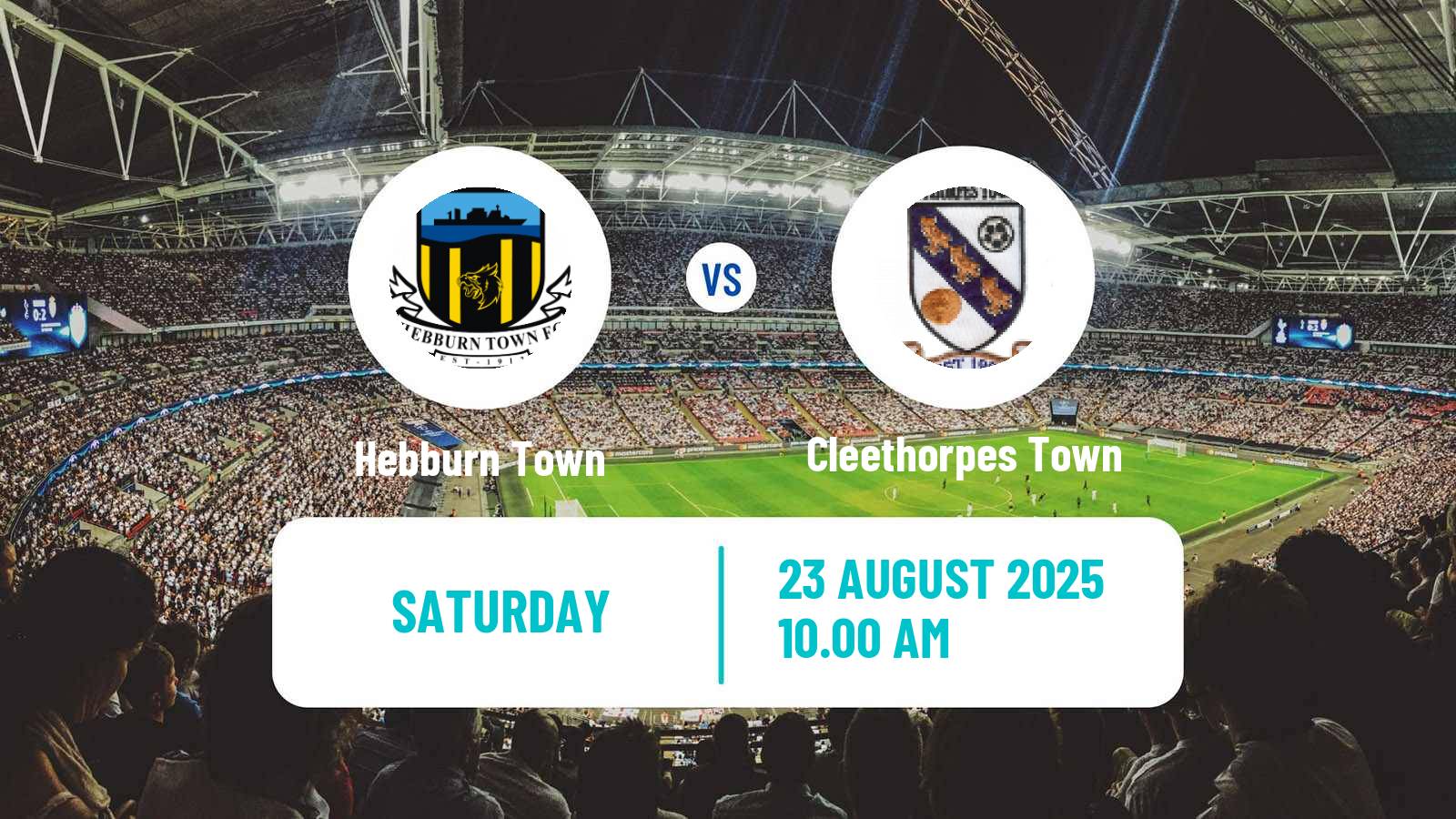 Soccer English NPL Premier Division Hebburn Town - Cleethorpes Town