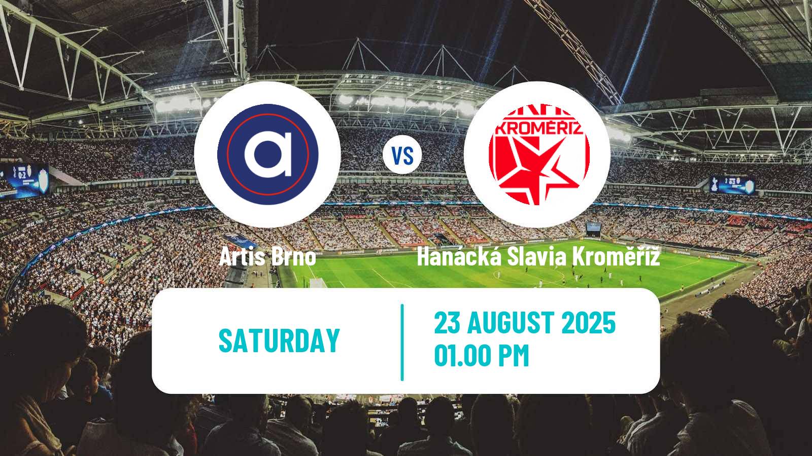 Soccer Czech Division 2 Artis Brno - Hanácká Slavia Kroměříž