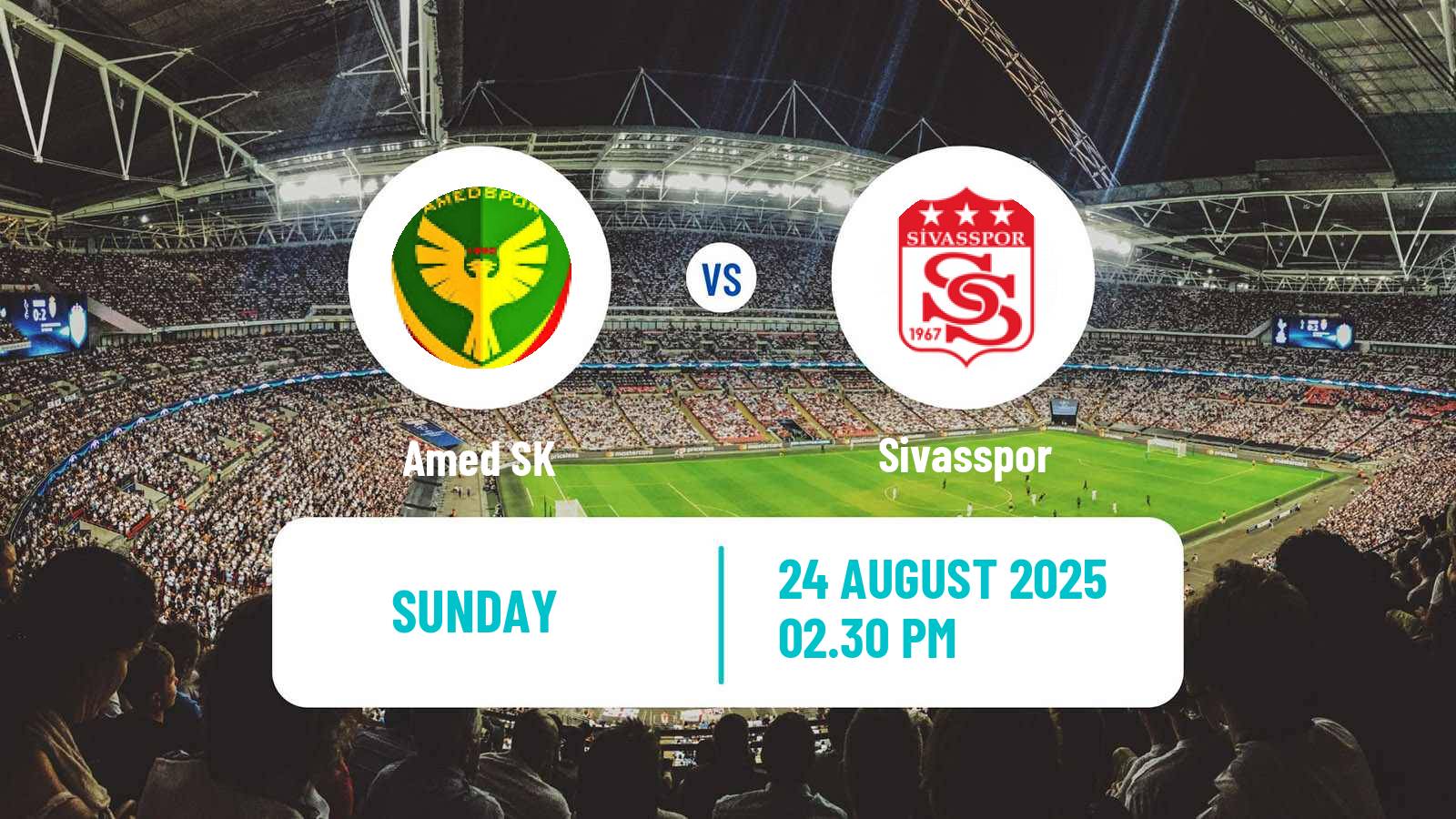 Soccer Turkish First League Amed SK - Sivasspor