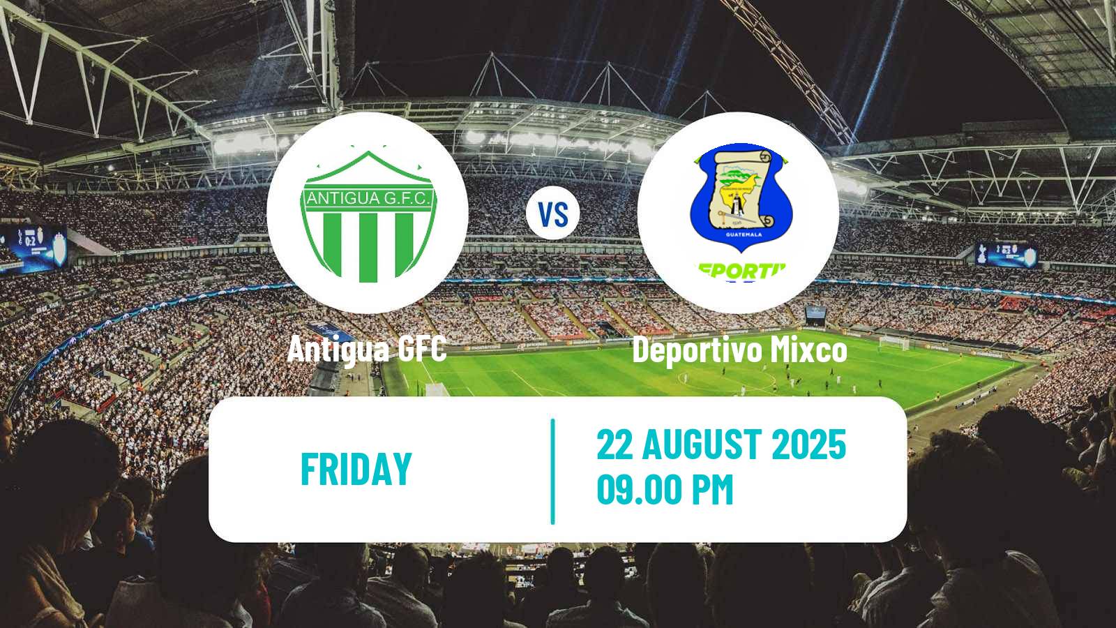Soccer Guatemala Liga Nacional Antigua GFC - Deportivo Mixco