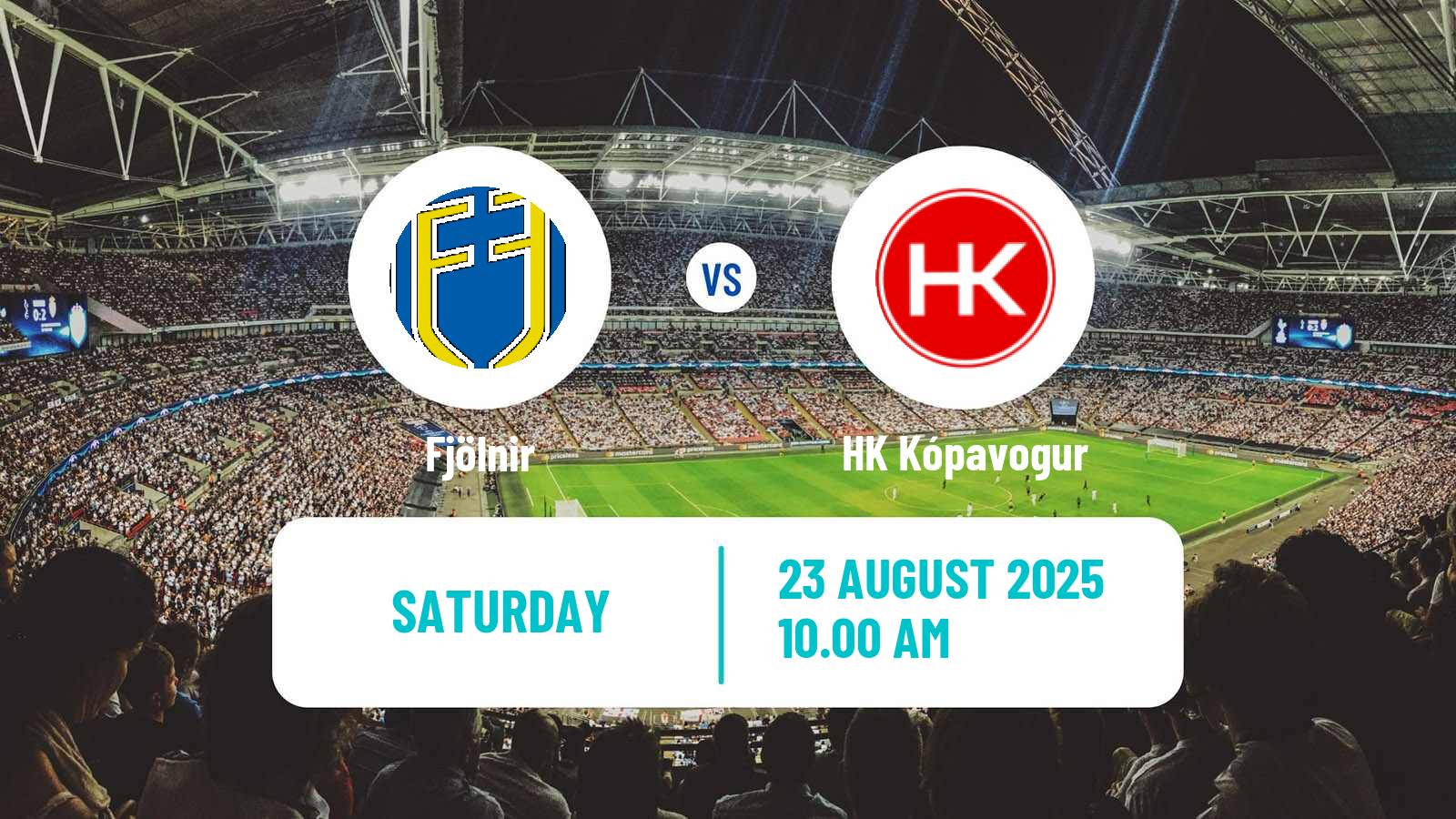 Soccer Icelandic Lengjudeildin Fjölnir - HK Kópavogur
