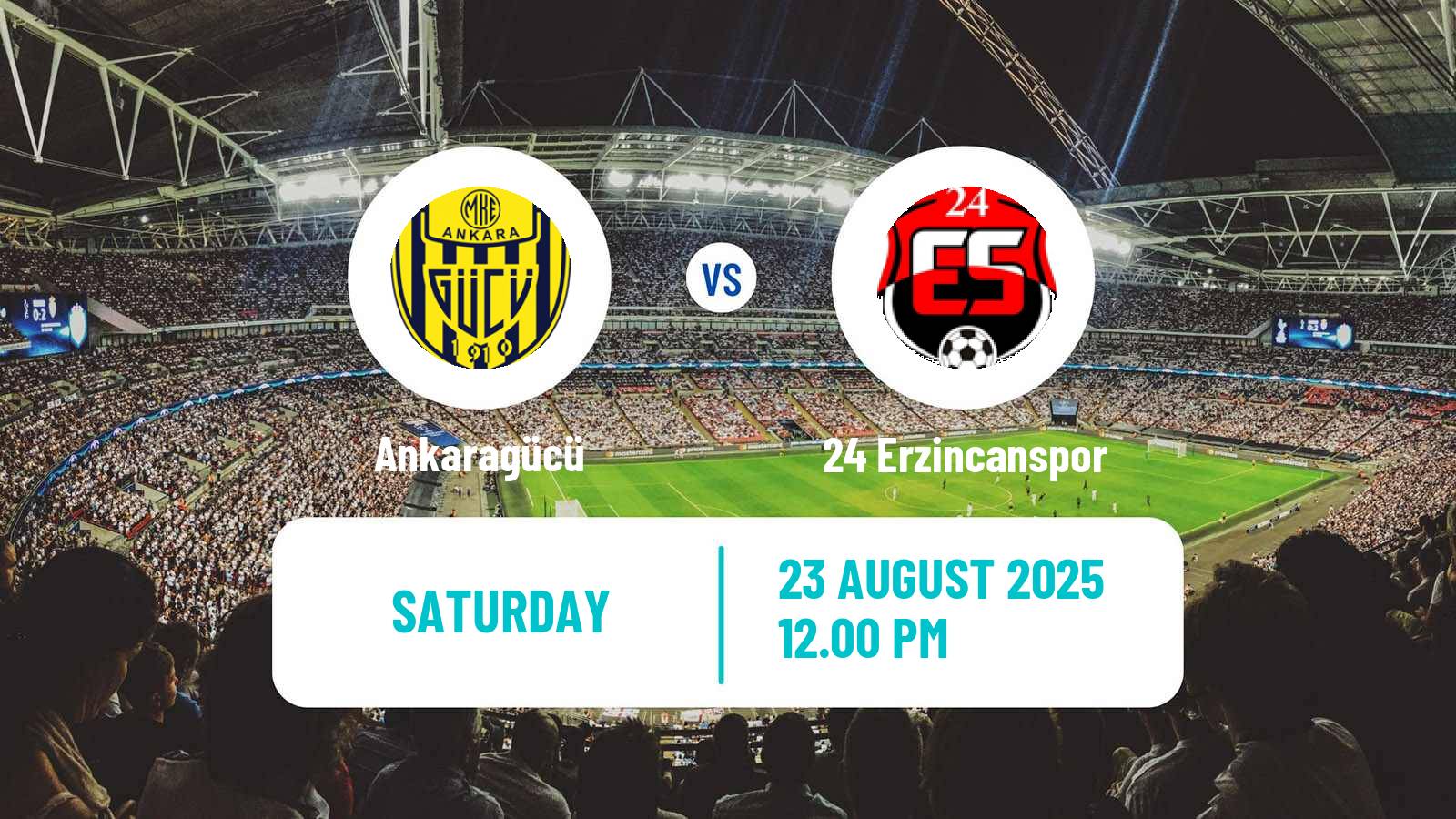 Soccer Turkish Second League White Group Ankaragücü - 24 Erzincanspor