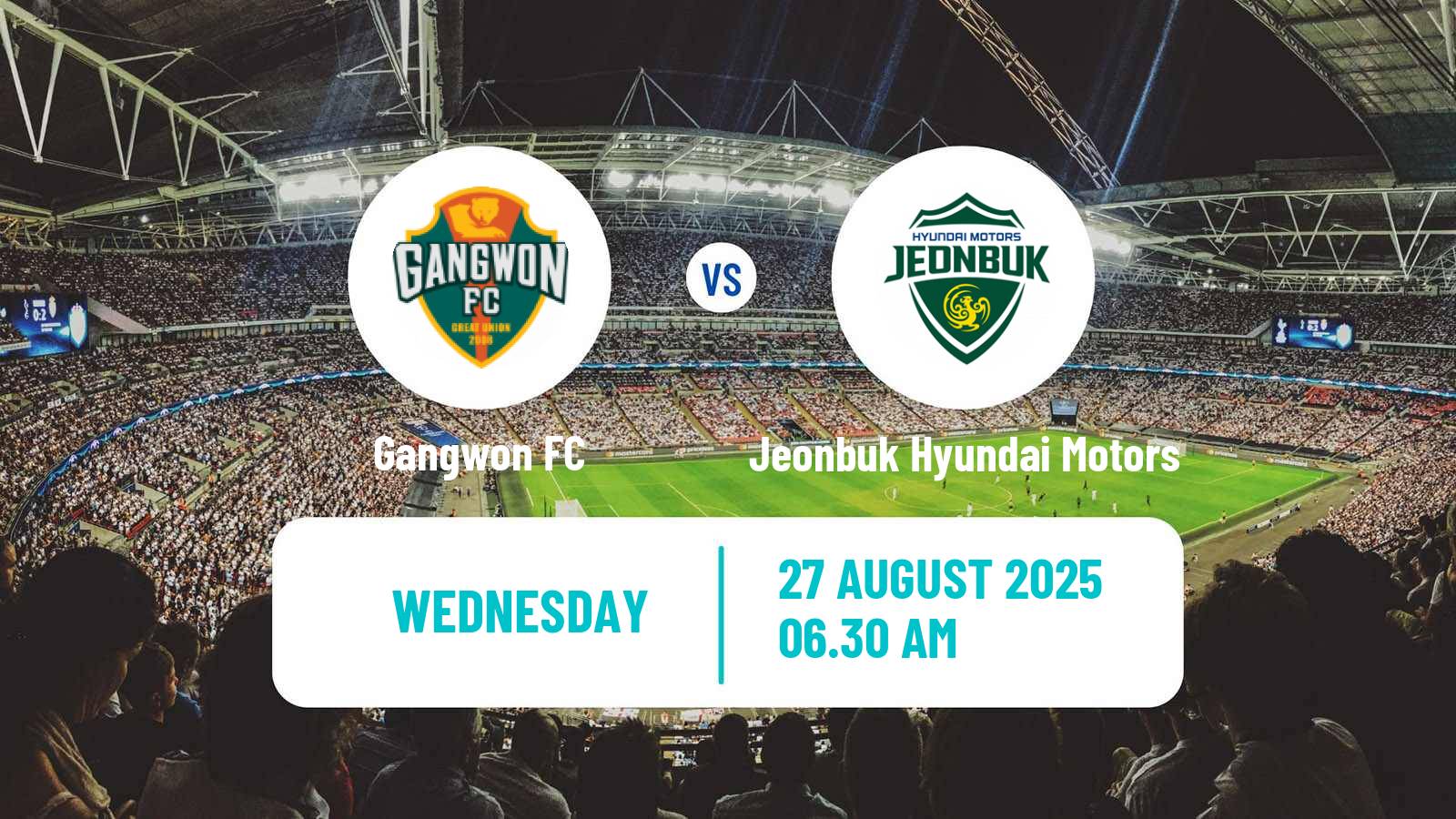 Soccer South Korean Cup Gangwon - Jeonbuk Hyundai Motors
