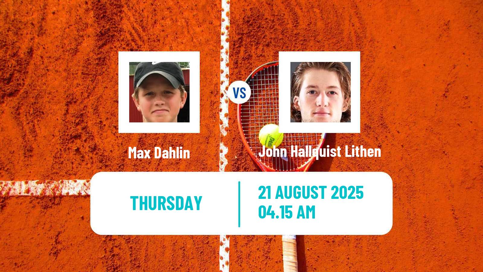 Tennis ITF M15 Bastad 2 Men Max Dahlin - John Hallquist Lithen