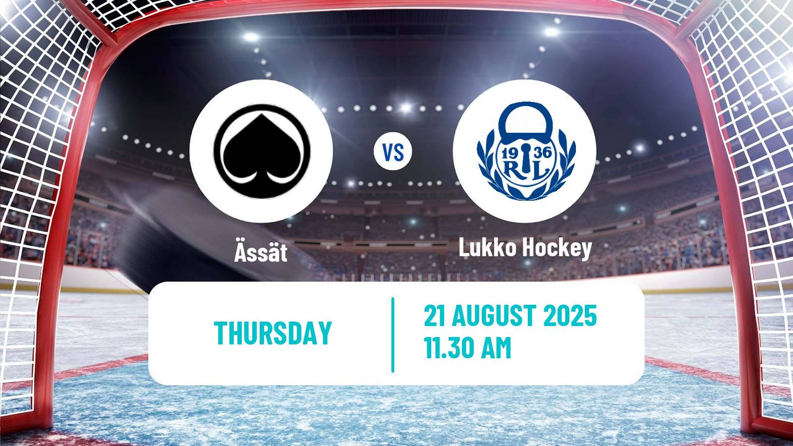 Hockey Club Friendly Ice Hockey Ässät - Lukko