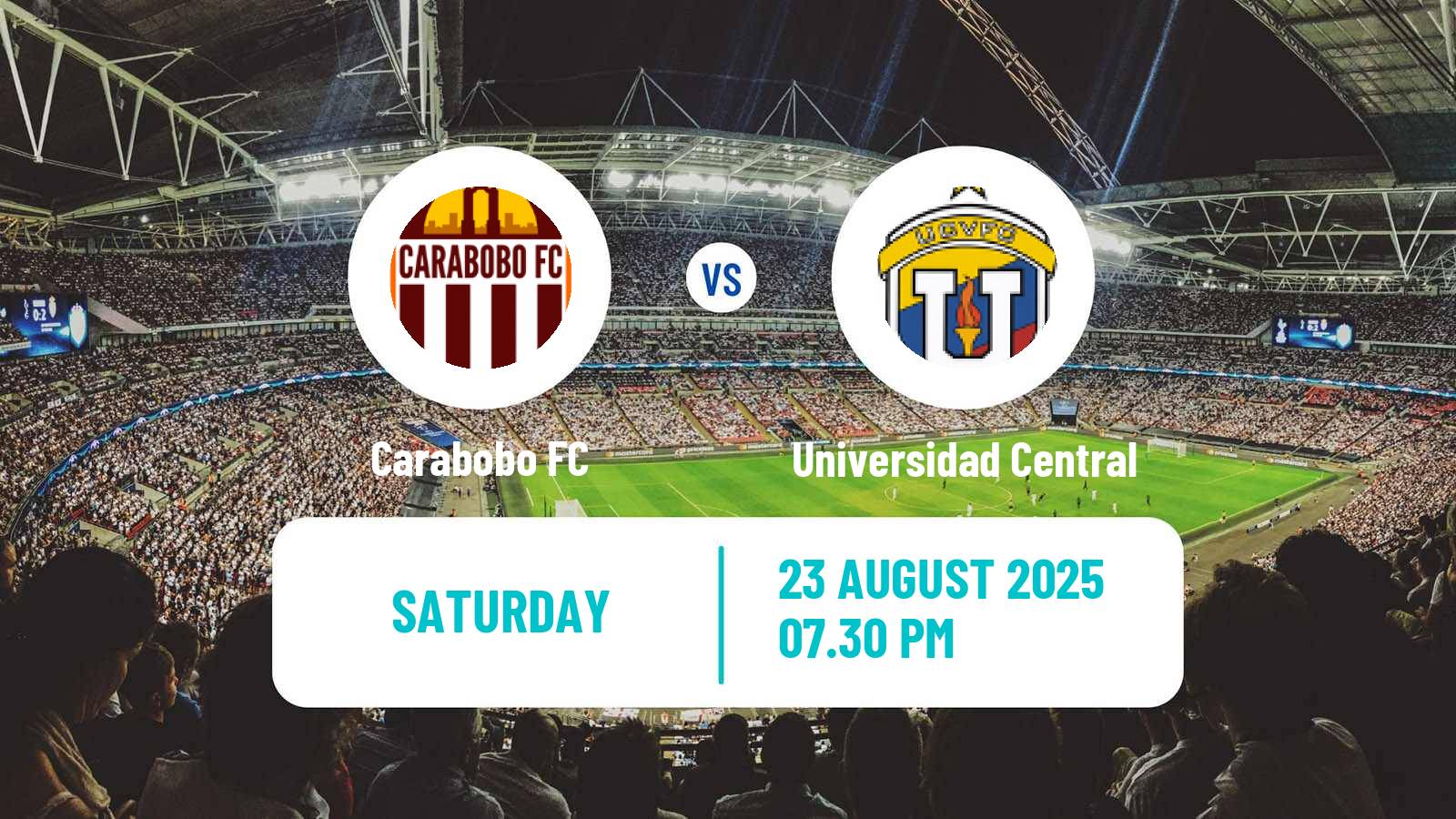 Soccer Venezuelan Primera Division Carabobo - Universidad Central