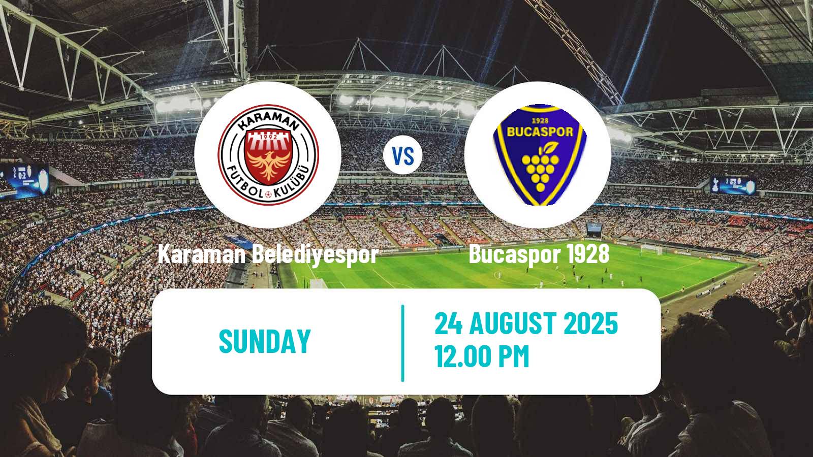 Soccer Turkish Second League White Group Karaman Belediyespor - Bucaspor 1928