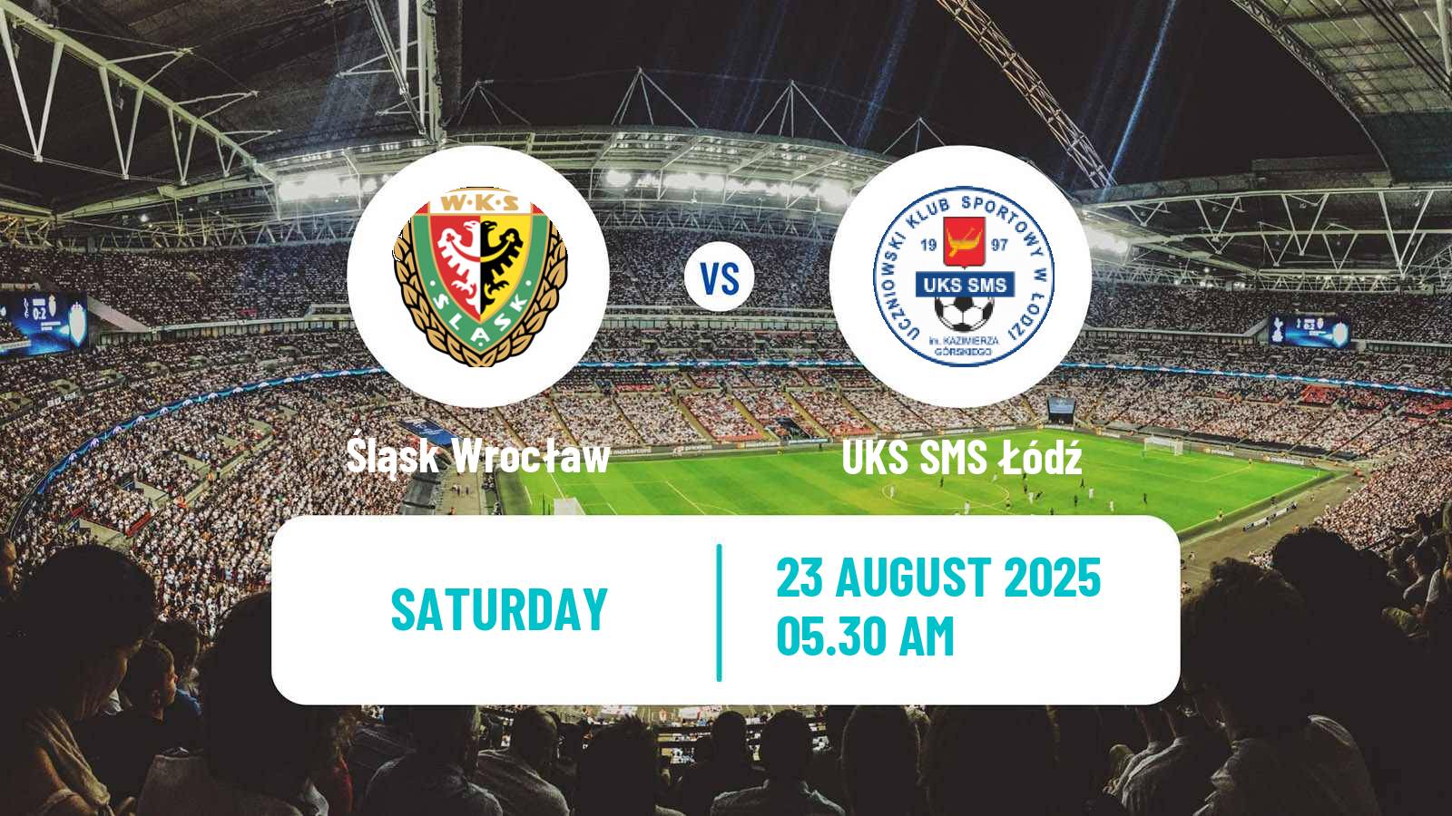 Soccer Polish Ekstraliga Women Śląsk Wrocław - UKS SMS Łódź