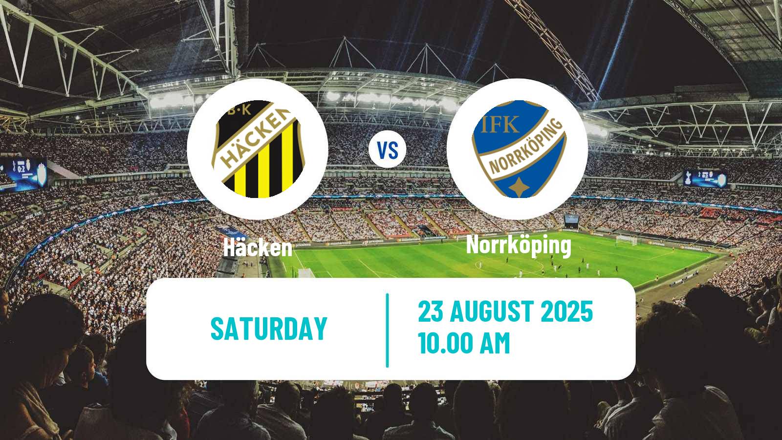 Soccer Swedish Allsvenskan Women Häcken - Norrköping
