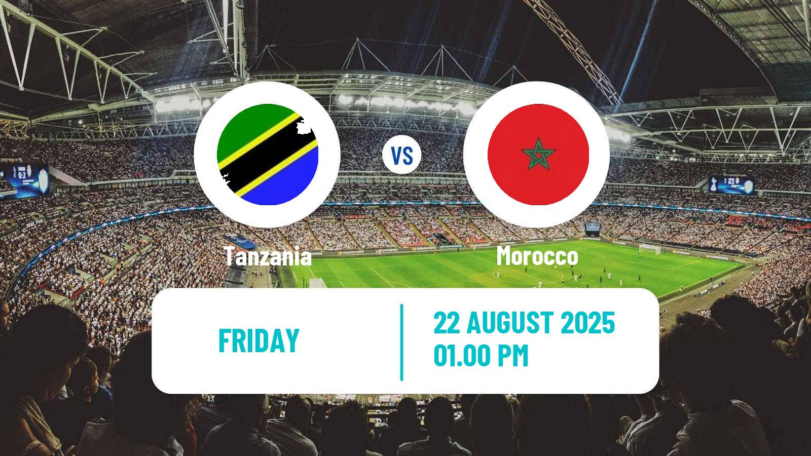 Soccer African Nations Championship Tanzania - Morocco