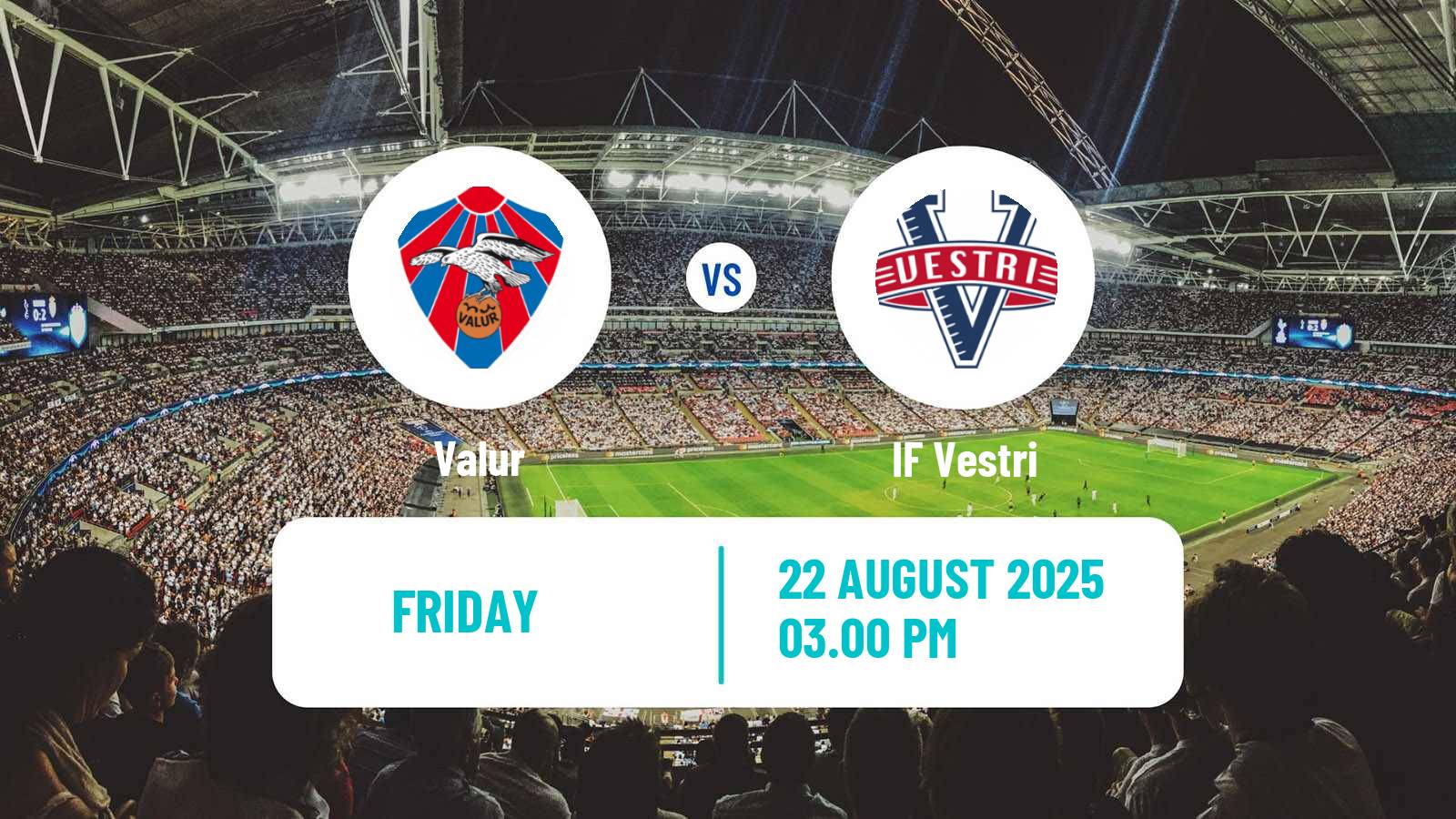 Soccer Icelandic Cup Valur - Vestri