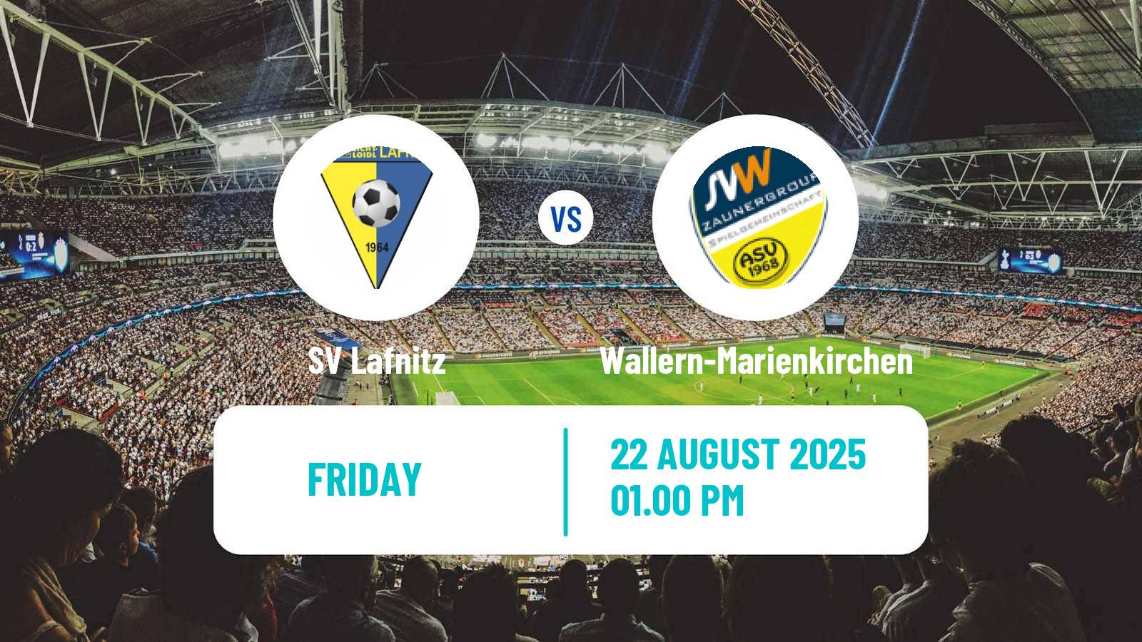 Soccer Austrian Regionalliga Central Lafnitz - Wallern-Marienkirchen