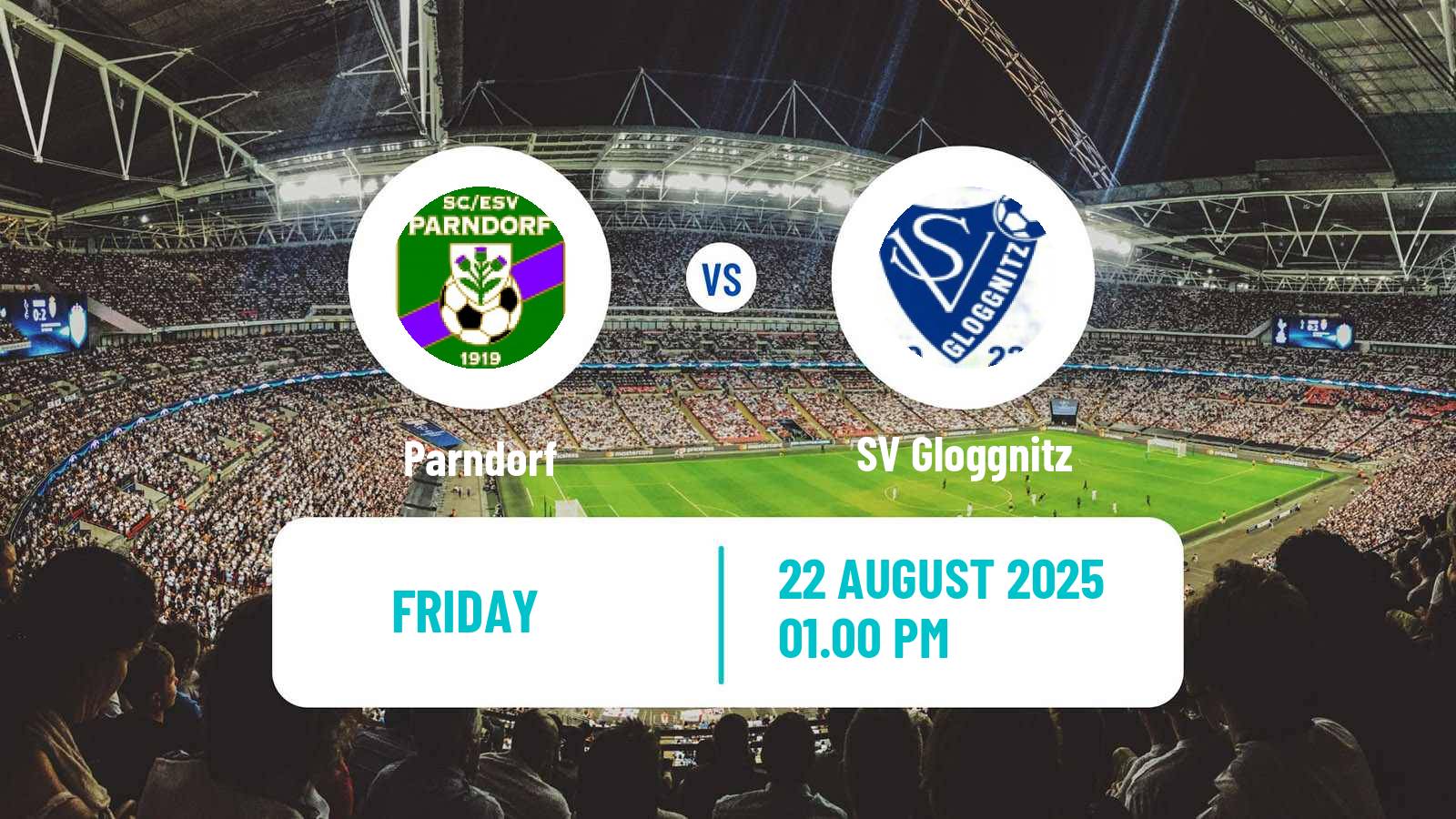 Soccer Austrian Regionalliga East Parndorf - Gloggnitz