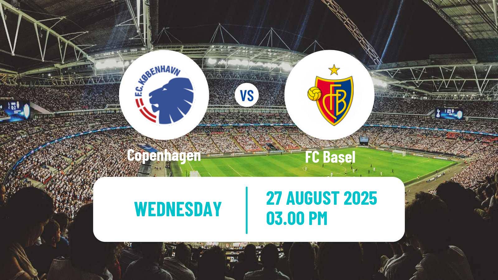 Soccer UEFA Champions League Copenhagen - Basel