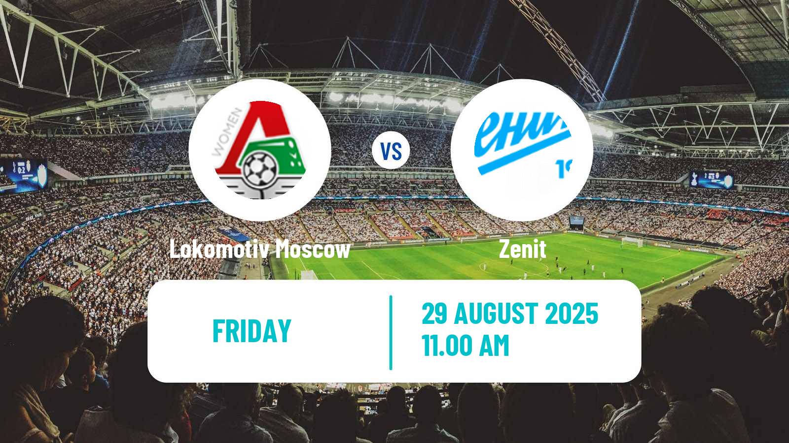 Soccer Russian Cup Women Lokomotiv Moscow - Zenit