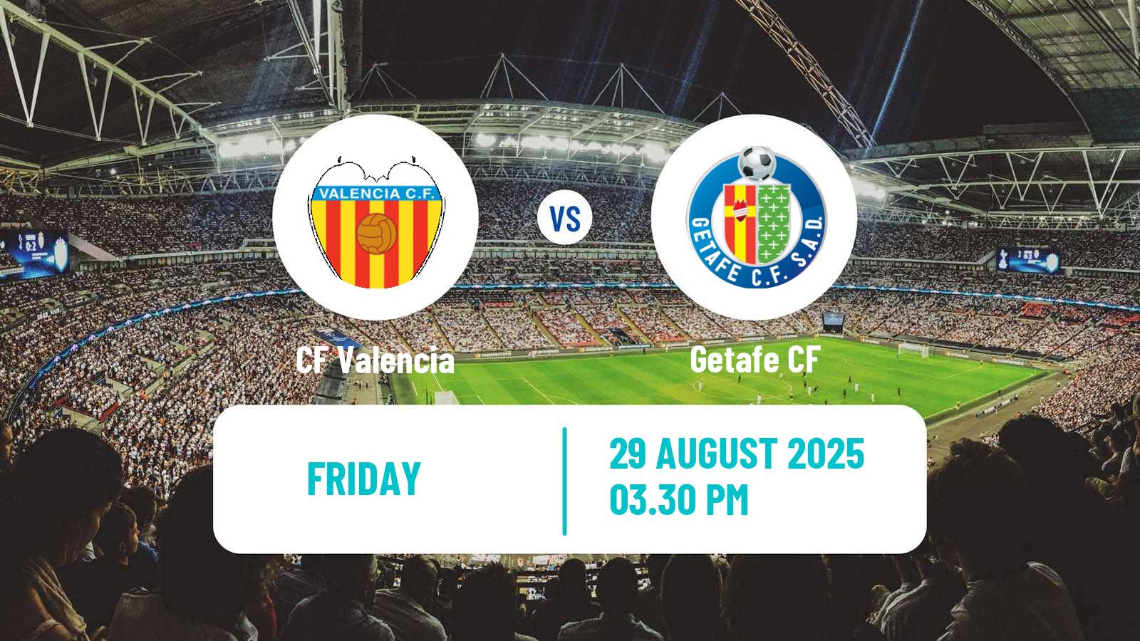 Soccer Spanish LaLiga Valencia - Getafe