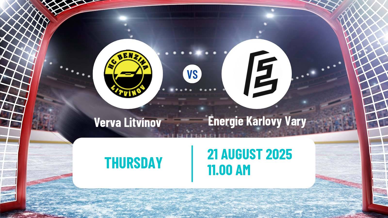 Hockey Club Friendly Ice Hockey Verva Litvínov - Energie Karlovy Vary