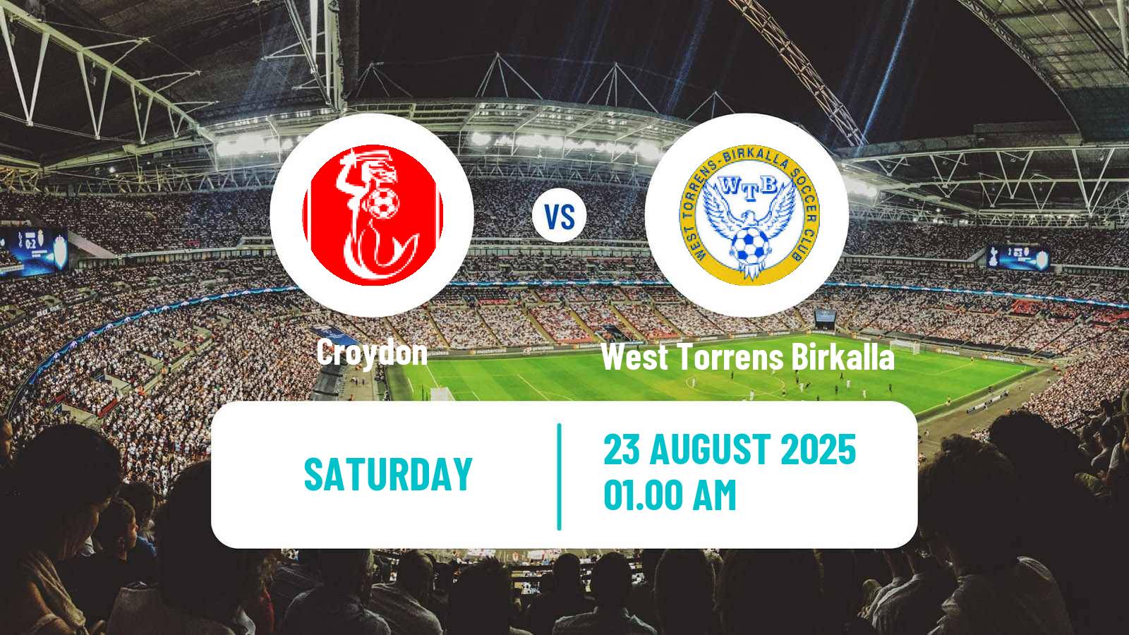 Soccer Australian NPL South Australian Croydon - West Torrens Birkalla