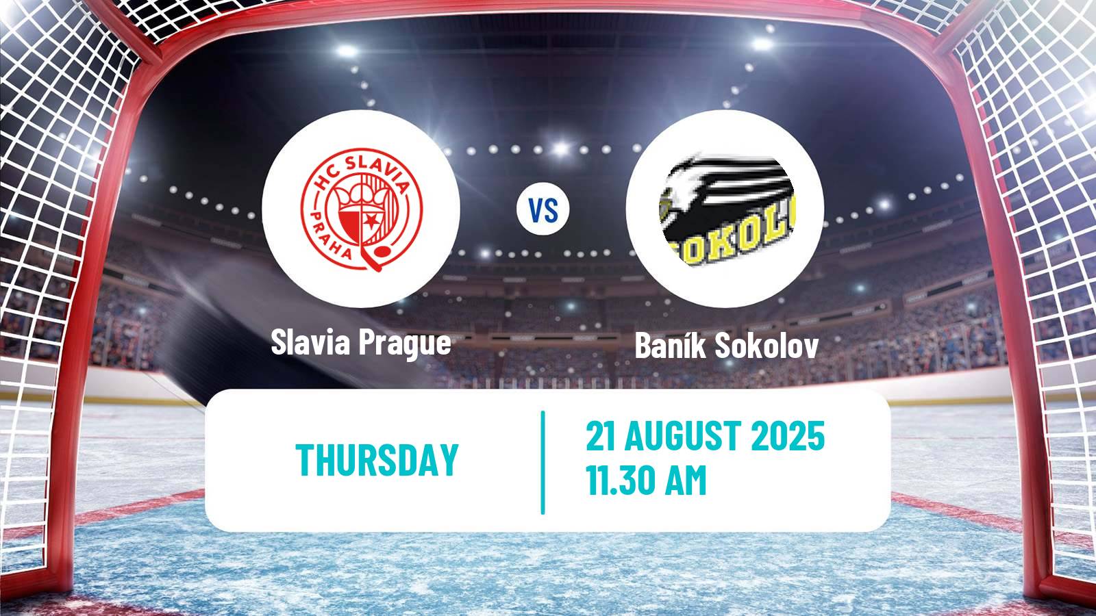 Hockey Club Friendly Ice Hockey Slavia Prague - Baník Sokolov