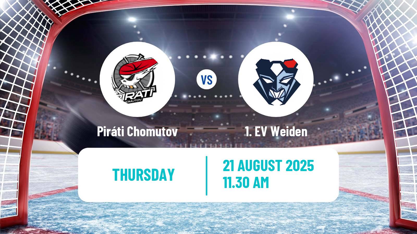 Hockey Club Friendly Ice Hockey Piráti Chomutov - Weiden