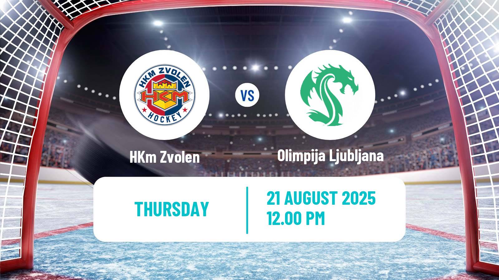 Hockey Club Friendly Ice Hockey Zvolen - Olimpija Ljubljana