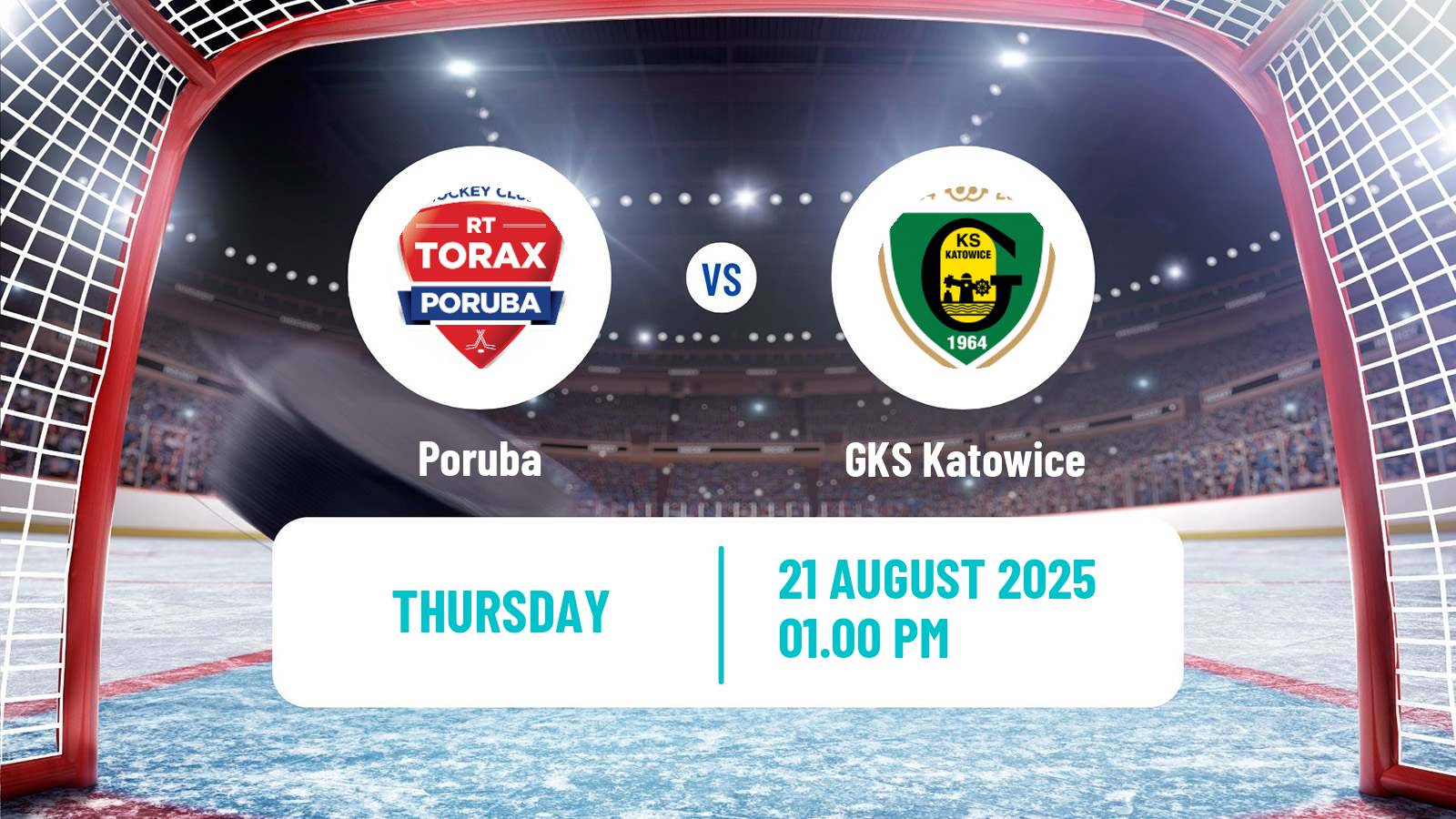 Hockey Club Friendly Ice Hockey Poruba - GKS Katowice