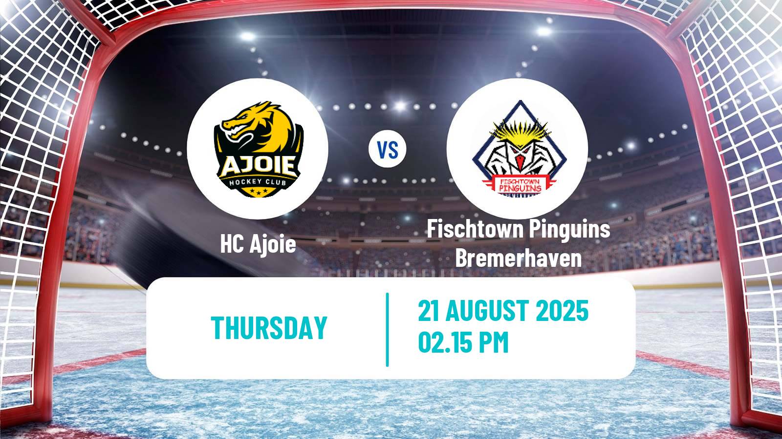 Hockey Club Friendly Ice Hockey Ajoie - Fischtown Pinguins Bremerhaven