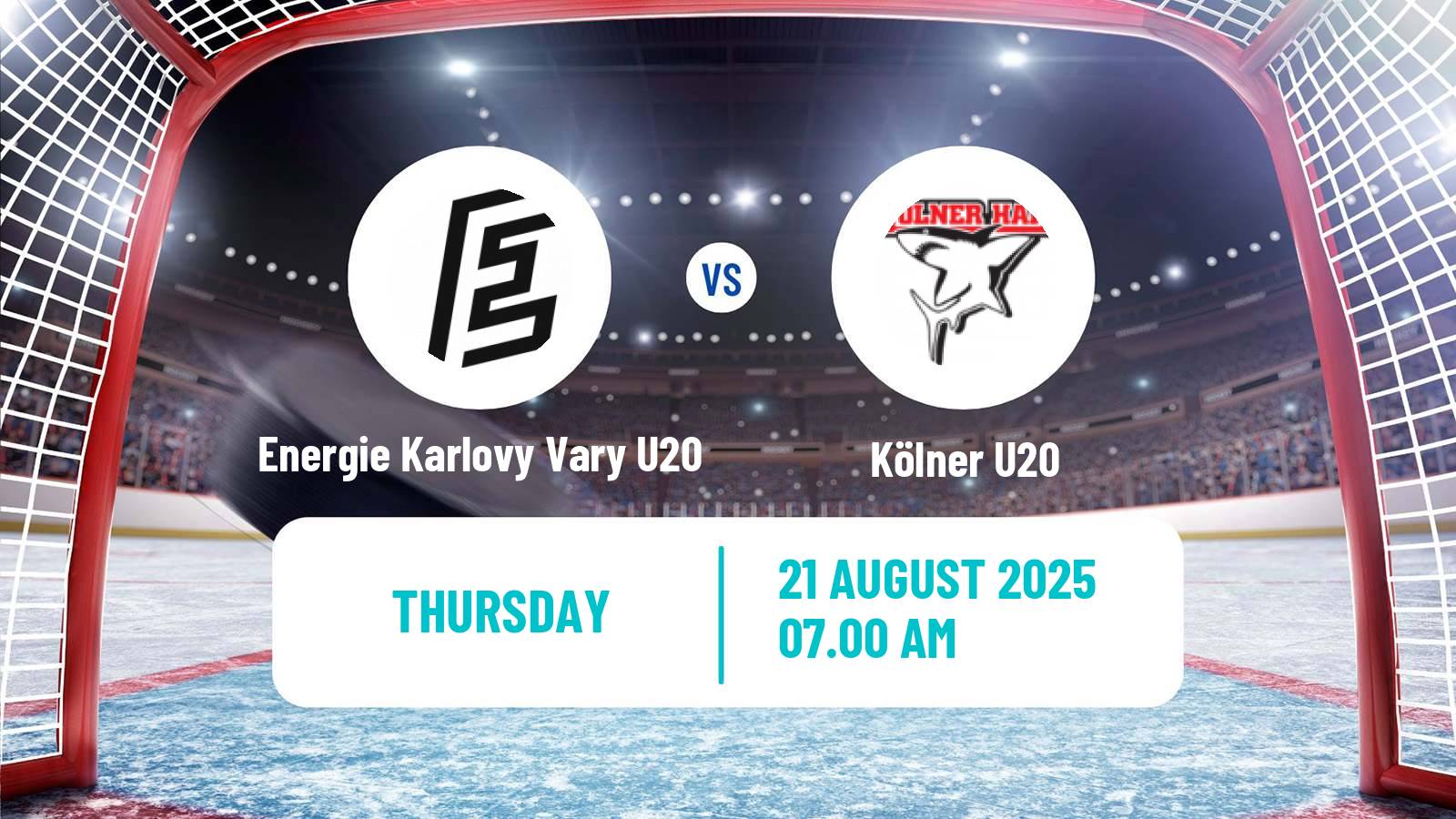 Hockey Club Friendly Ice Hockey Energie Karlovy Vary U20 - Kölner U20