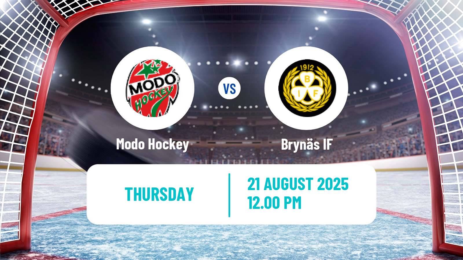 Hockey Club Friendly Ice Hockey Modo - Brynäs