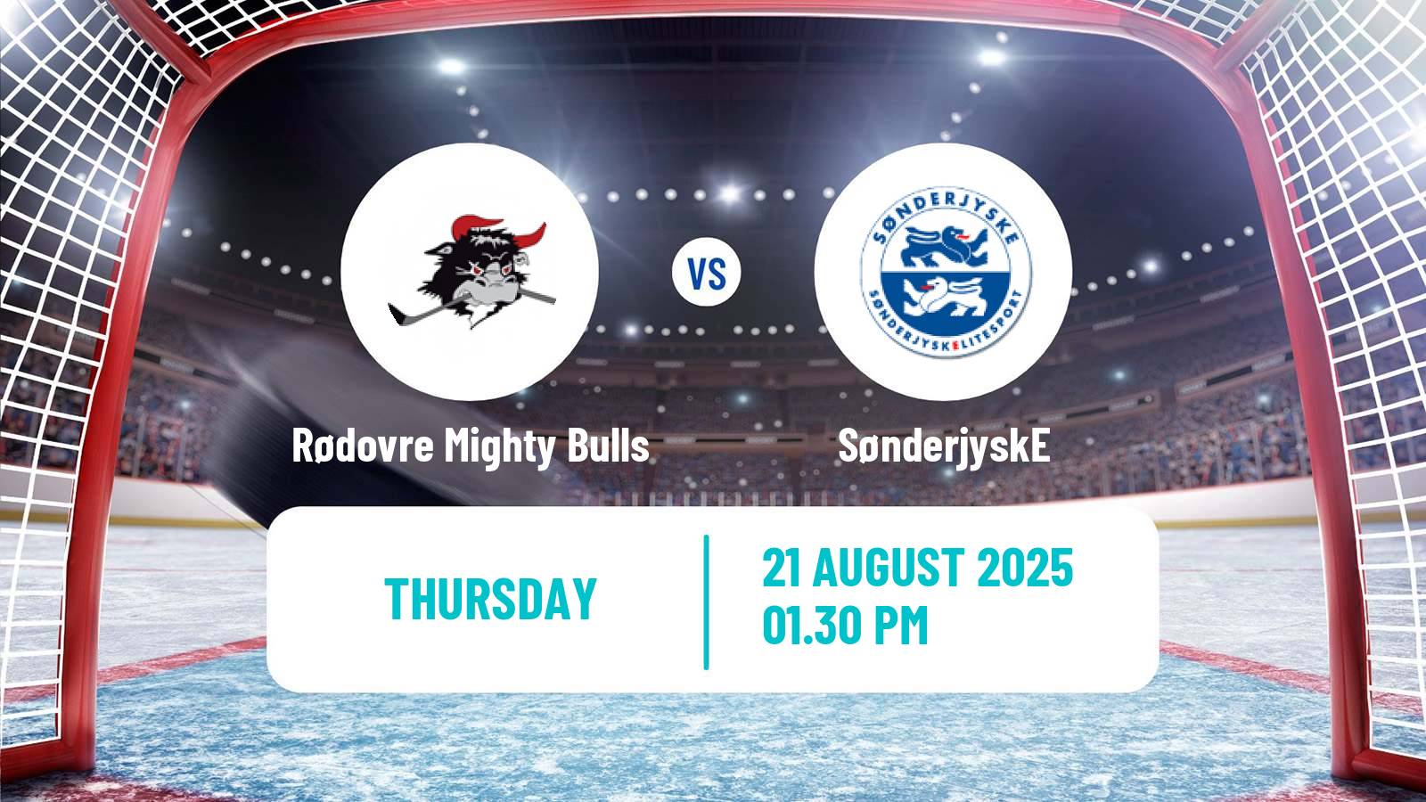 Hockey Club Friendly Ice Hockey Rødovre Mighty Bulls - SønderjyskE