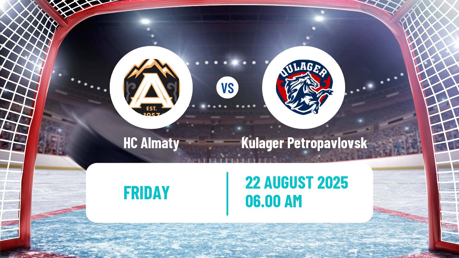 Hockey Kazakh Ice Hockey Cup Almaty - Kulager Petropavlovsk