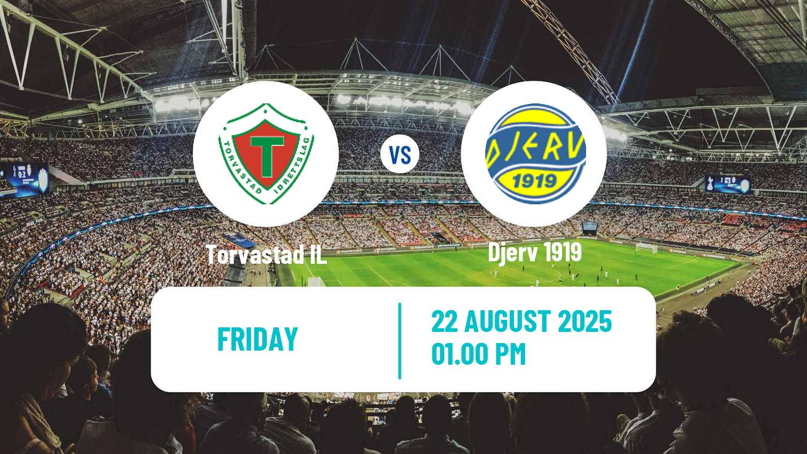 Soccer Norwegian Division 3 - Group 5 Torvastad - Djerv 1919
