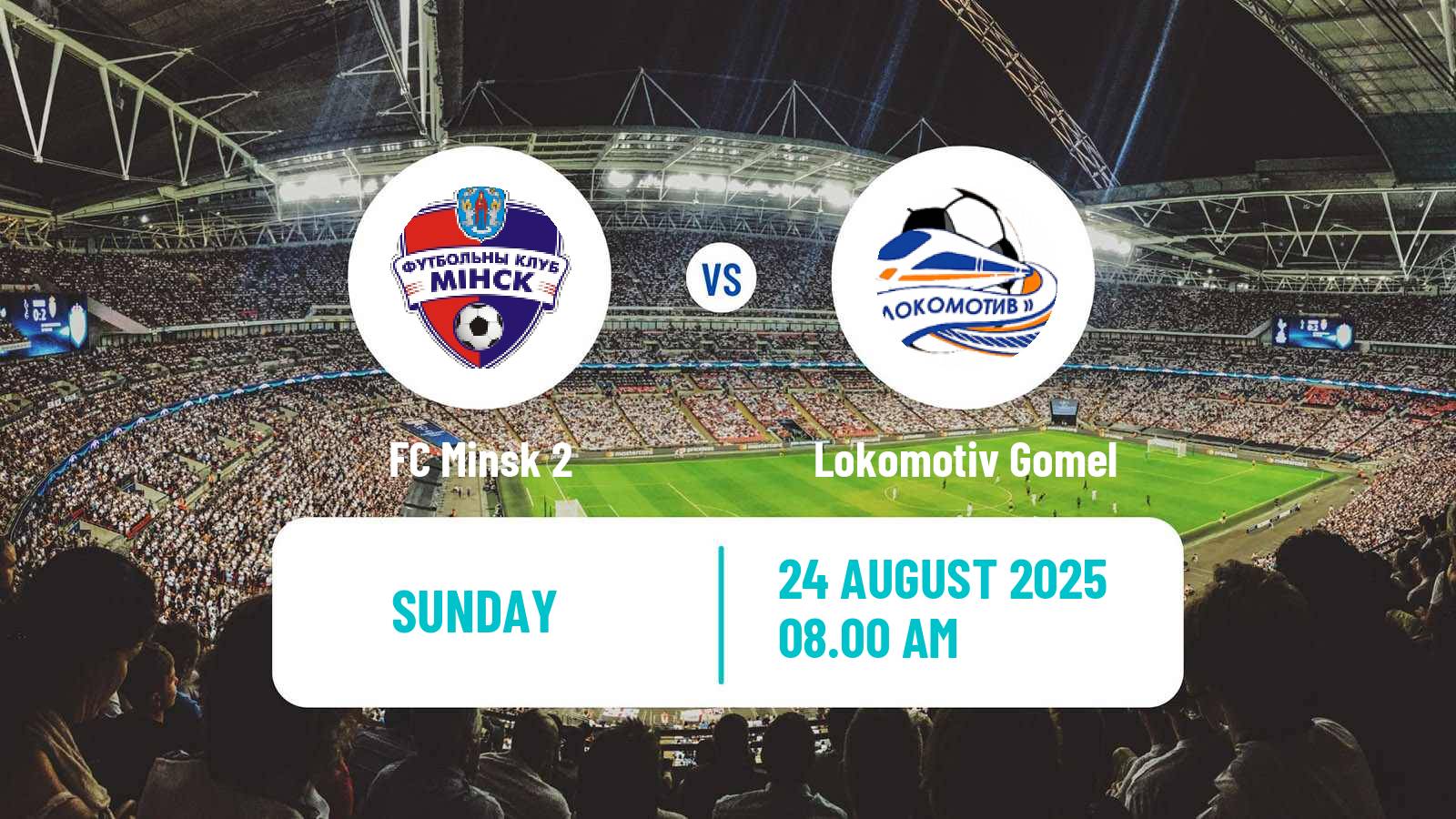 Soccer Belarusian Pershaya Liga Minsk 2 - Lokomotiv Gomel
