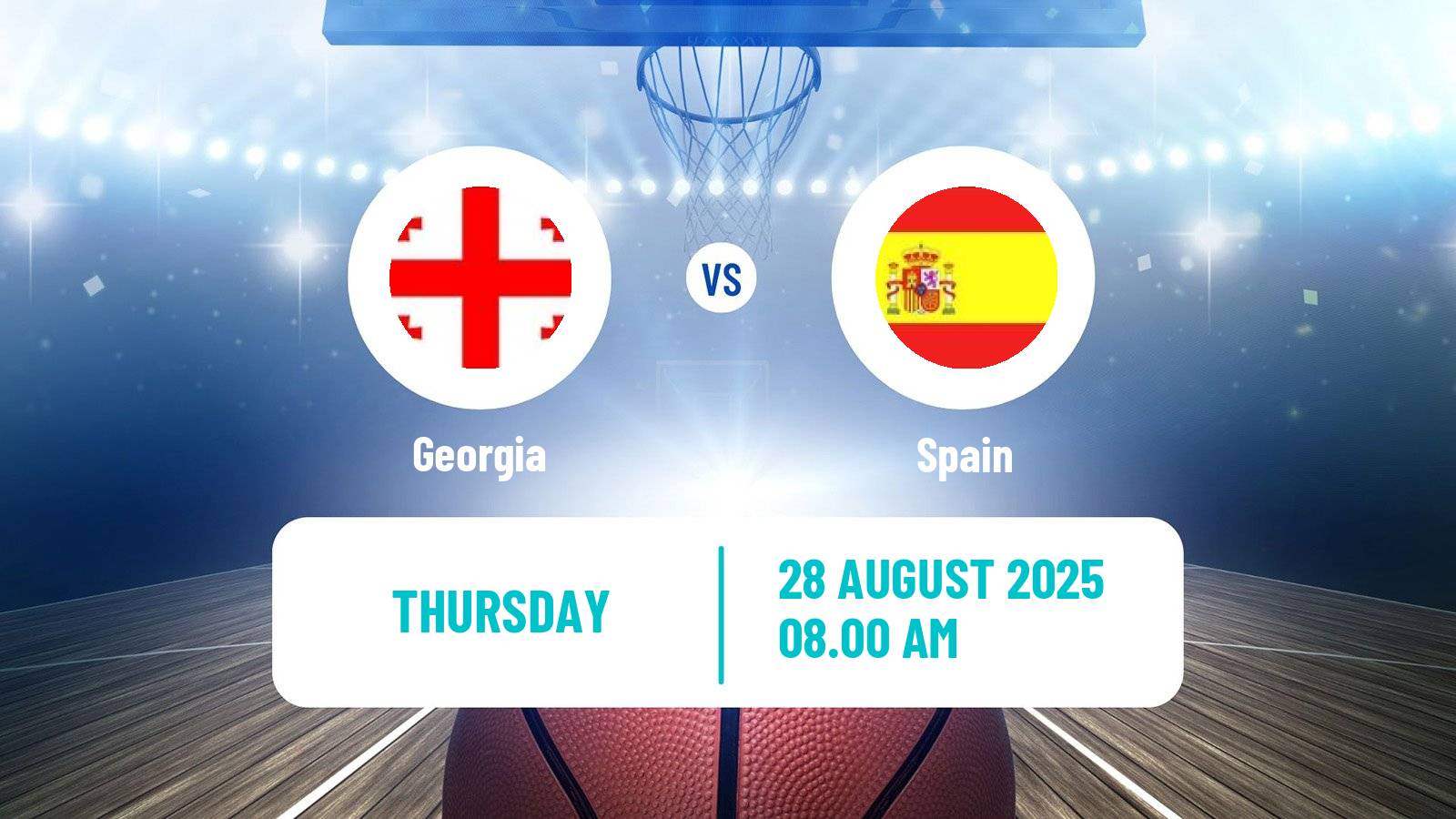 Basketball EuroBasket Georgia - Spain