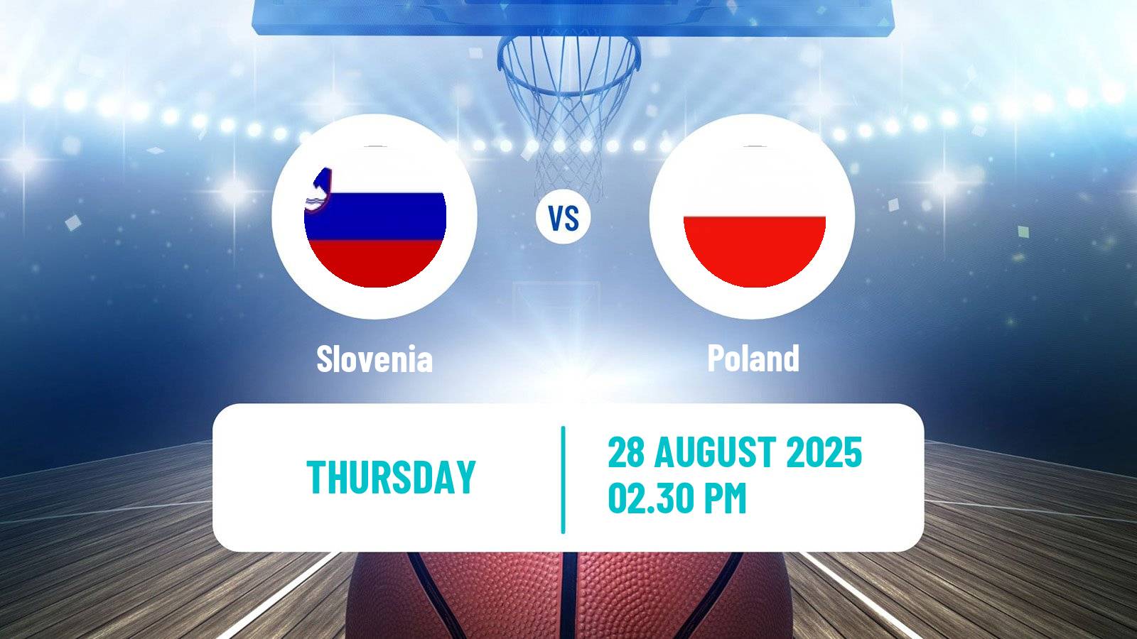 Basketball EuroBasket Slovenia - Poland