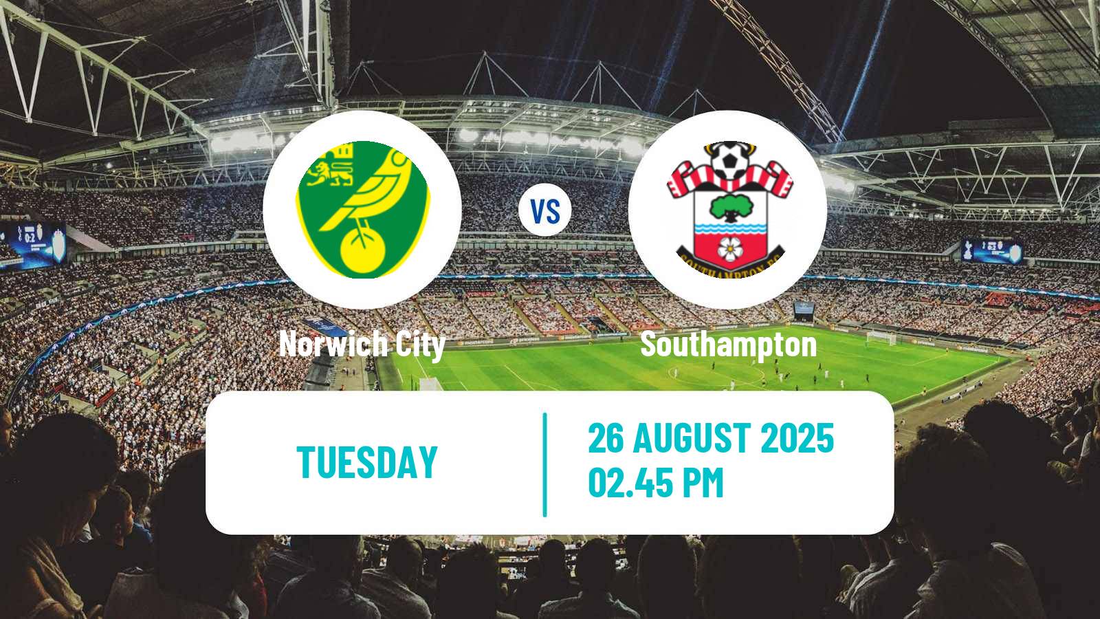 Soccer English League Cup Norwich City - Southampton