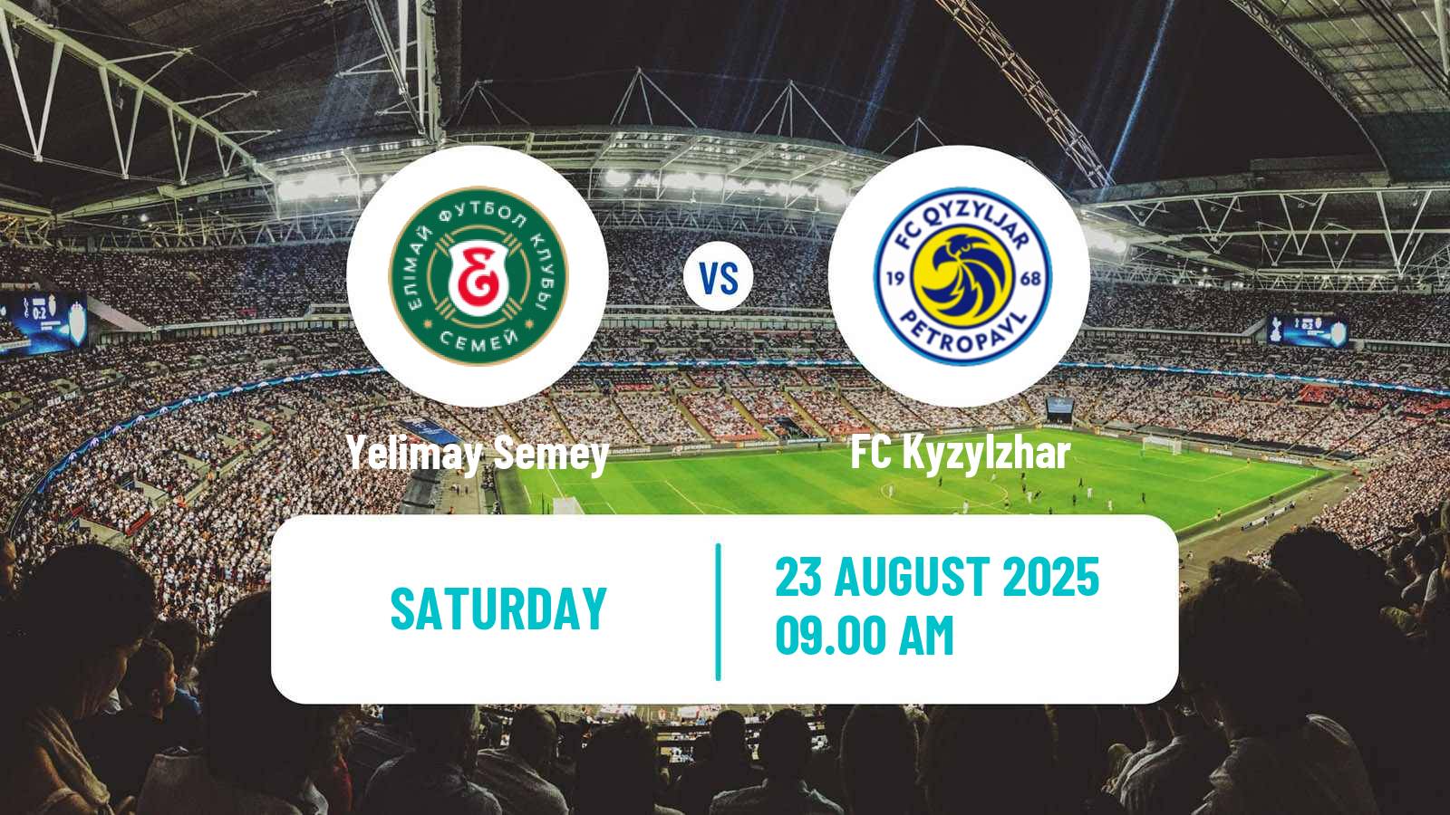 Soccer Kazakh Premier League Yelimay Semey - Kyzylzhar