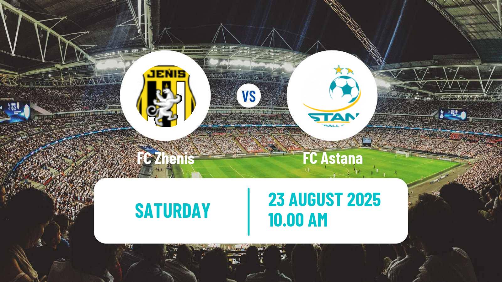 Soccer Kazakh Premier League Zhenis - Astana