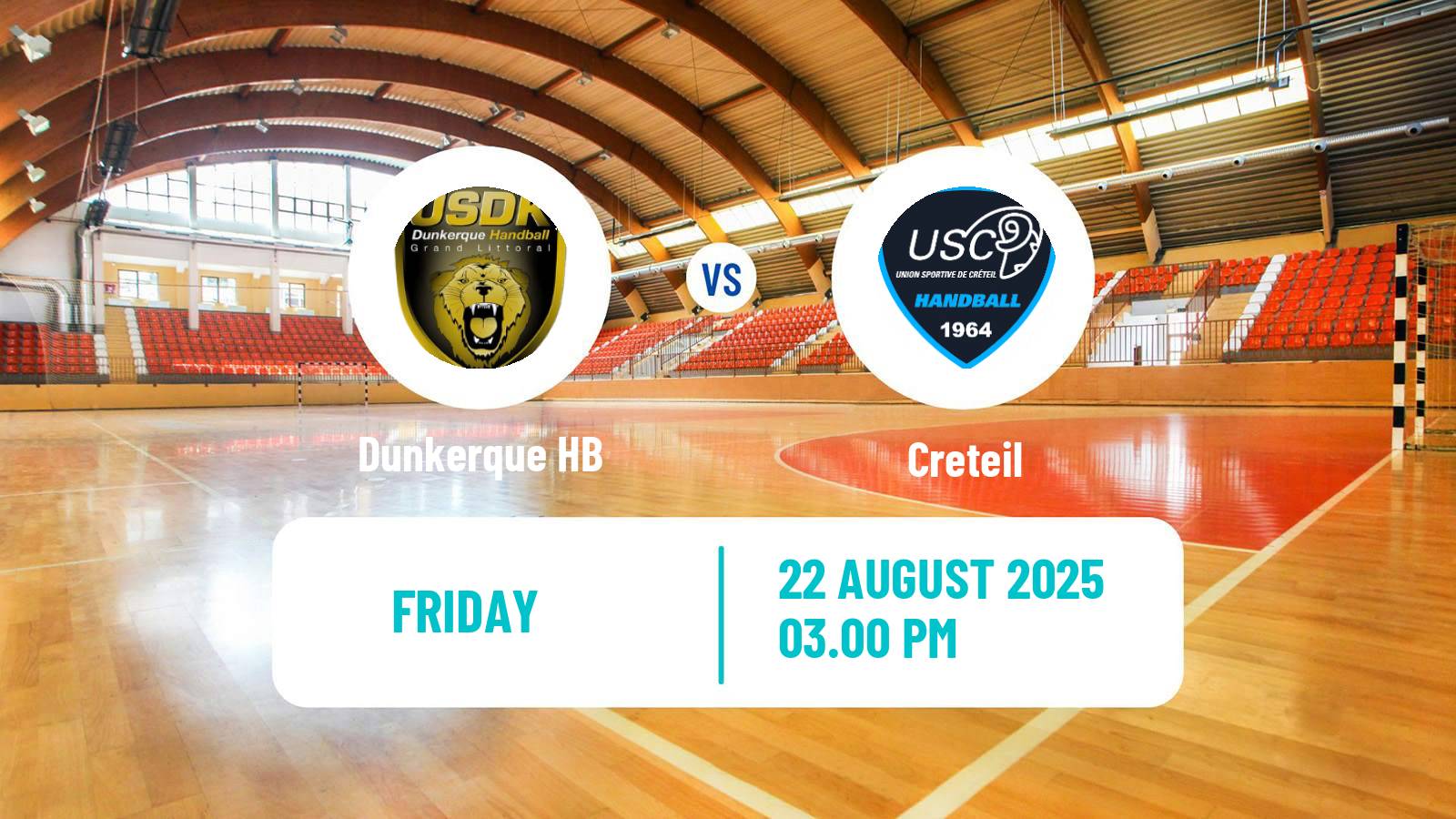 Handball Club Friendly Hanbdall Dunkerque - Creteil