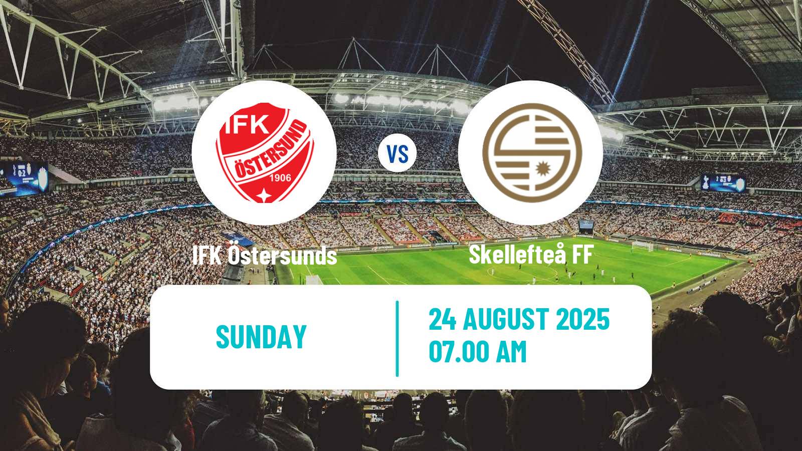 Soccer Swedish Division 2 - Norrland IFK Östersunds - Skellefteå FF
