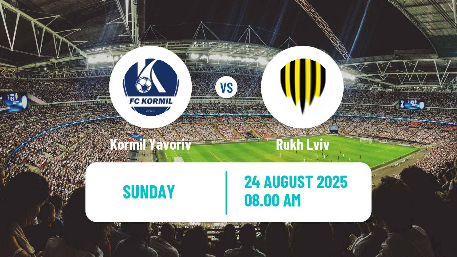 Soccer Ukrainian Cup Kormil Yavoriv - Rukh Lviv