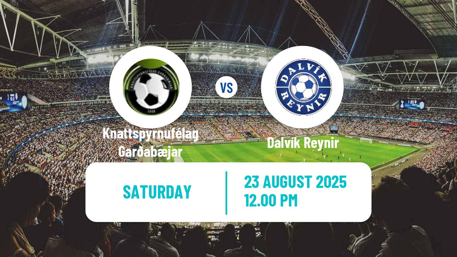Soccer Icelandic Division 2 Knattspyrnufélag Garðabæjar - Dalvík Reynir