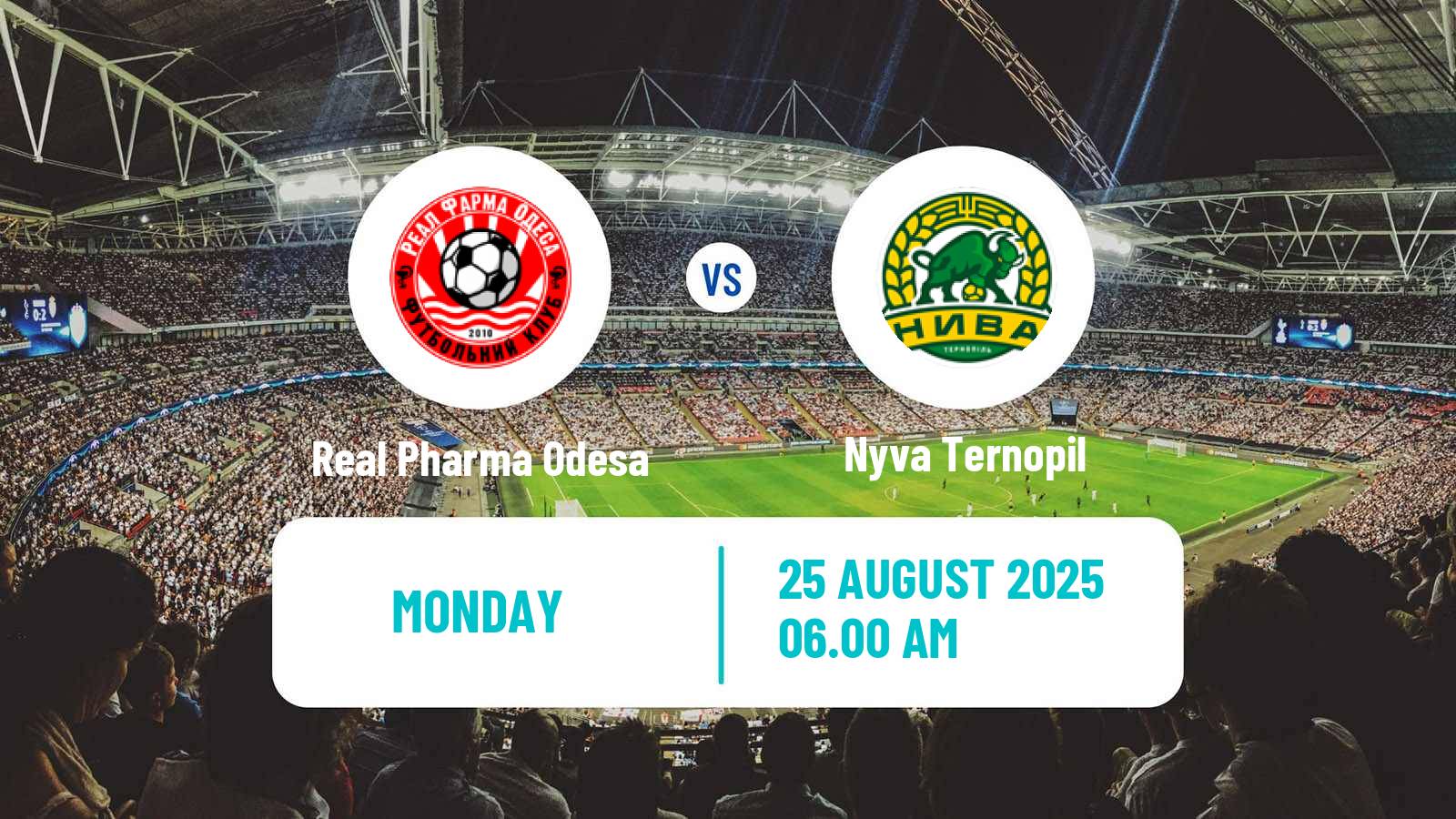 Soccer Ukrainian Cup Real Pharma Odesa - Nyva Ternopil